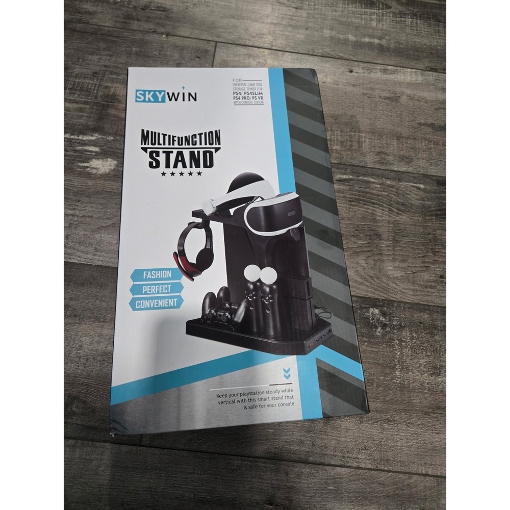 SKYWIN Multifunction Stand For PS4/PS4 Slim/ PS4 Pro/PS VR Model SVR-717 NEW